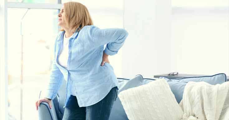 Women Suffering Back Pain