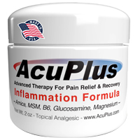 Acuplus Pain Relief Cream, 2oz. Jar