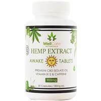 Hemp Extract AM CBD Awake Tablets