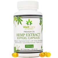 Hemp Extract Soft Gel Capsules