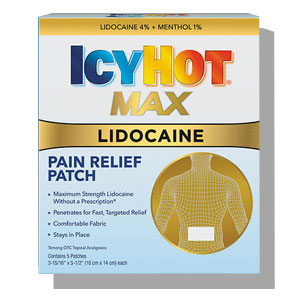 Icy Hot Lidocaine Patch