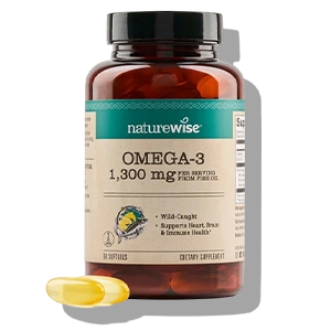 NatureWise Extra-Strength Omega 3 Fish Oil